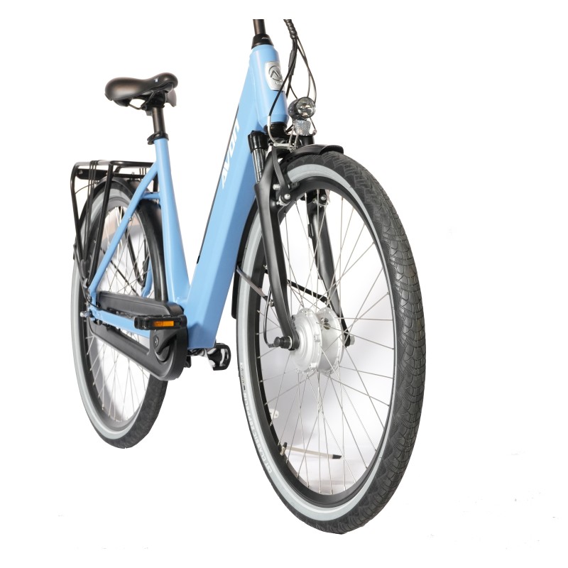 Avon  N7 Elektrische Damesfiets 28 inch  mat blauw 