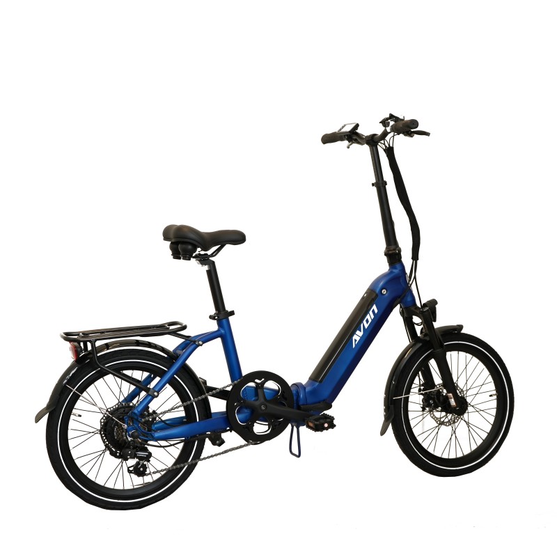 Avon EQ1 Elektrische Vouwfiets 20 inch Blauw 