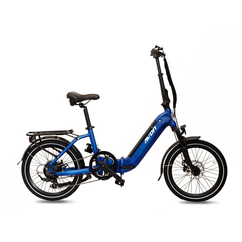 Avon EQ1 Elektrische Vouwfiets 20 inch Blauw 